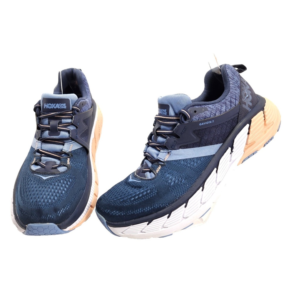 Hoka One One Gaviota 2 Sneakers Women's Size 9 Athletic Blue Running Shoes